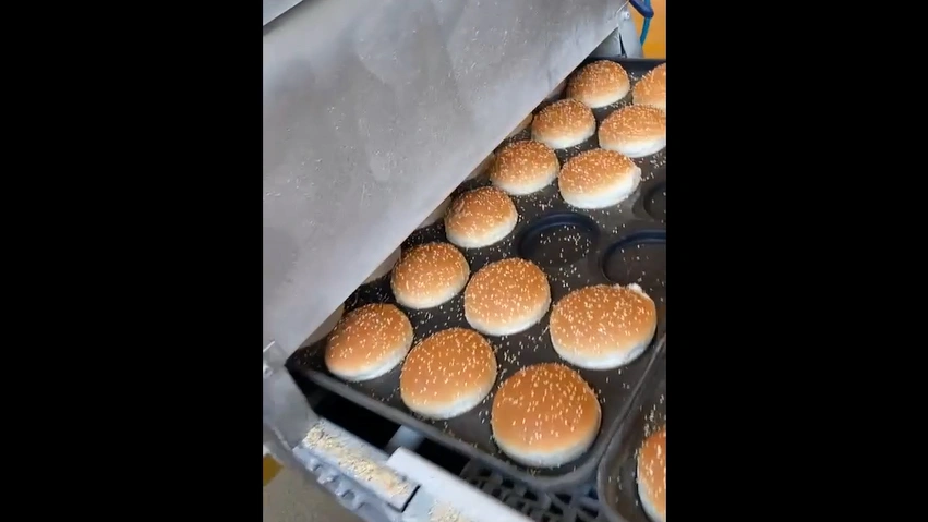Hamburger Bun Pan Used in Automatic Burger Bun Line