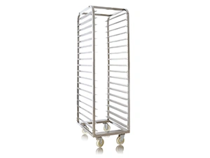 18-Level Stainless Steel Bakery Trolley