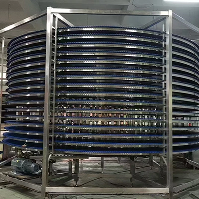 Spiral cooling tower
