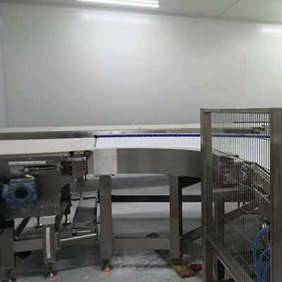 Turning belt conveyor