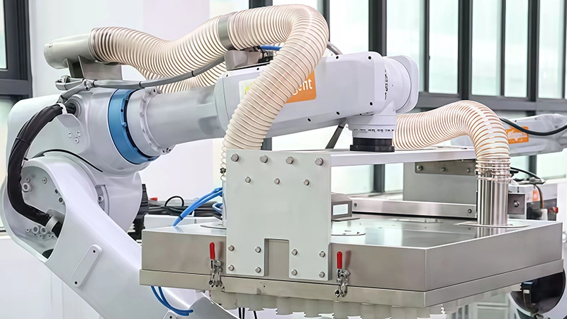 Depanning robotic arm