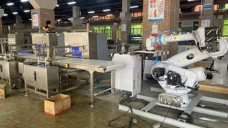 Depanning robotic arm