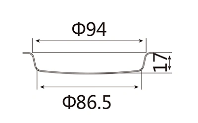 3.5'' Hamburger Bun Pan
