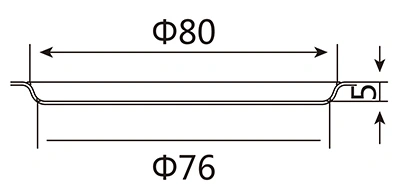 3'' Hamburger Bun Pan
