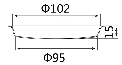 4'' Hamburger Bun Pan